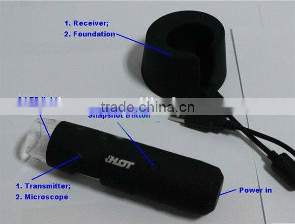 Digital WIFI USB Microscope 200x Zoom 6 LED IOS Ipod Iphone Android PC Video Photo 720P High Definition microscope