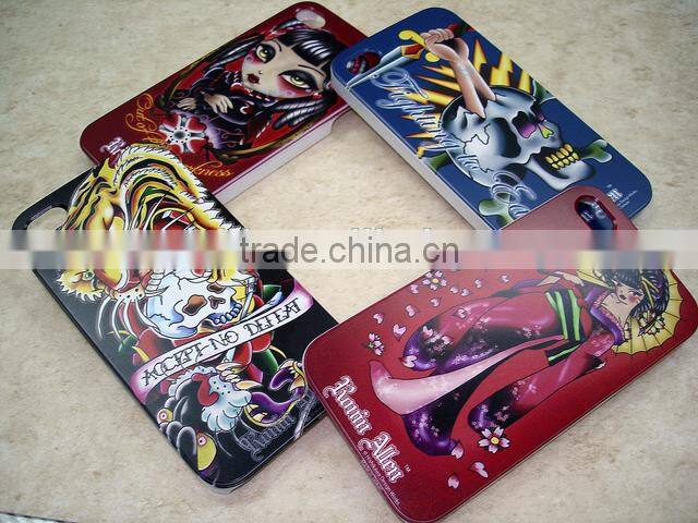 Digital a3 size 6 color mobile cover printer embossing effect from China factory