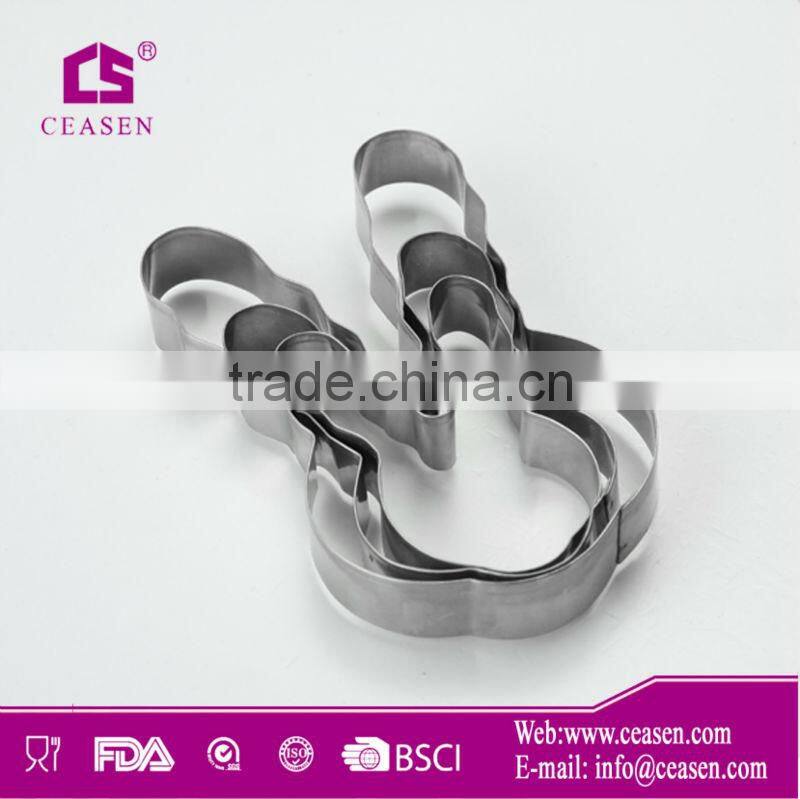 stainless steel heart-shape cookie cutter