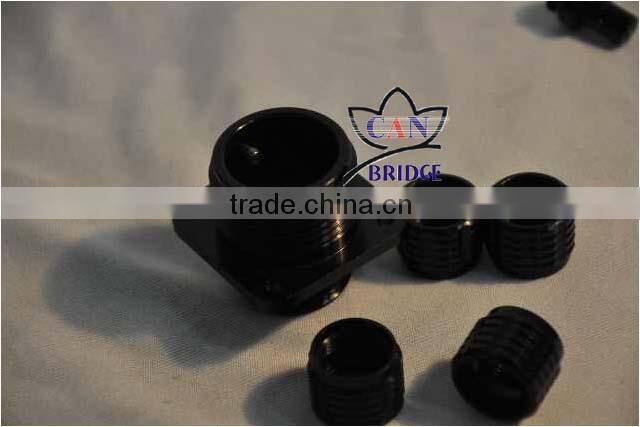 Black POM Plastic Turning Parts