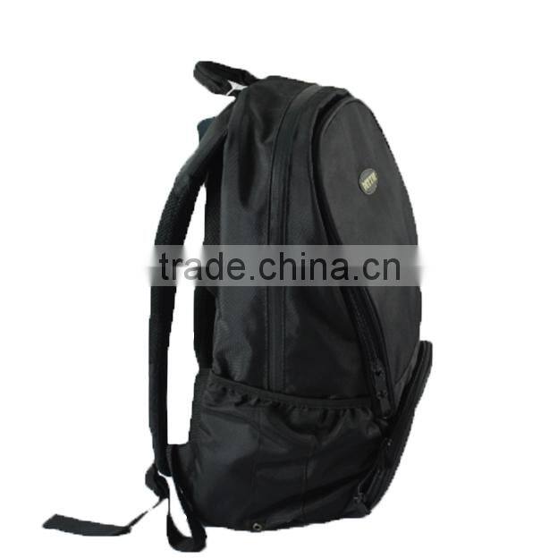 Black waterproof tactical backpack