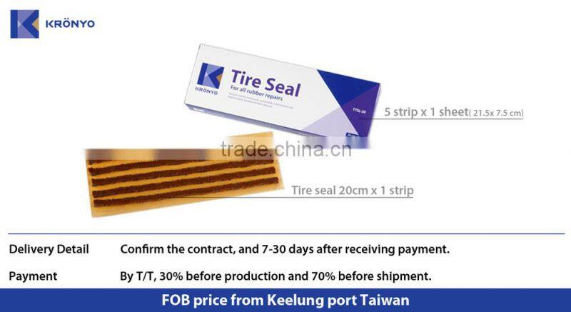 KRONYO tubeless tire for motorcycle puncture repair kit tire seal