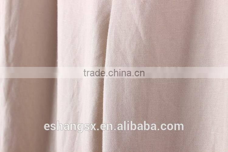 Ladies linen beige loose style lounge pants