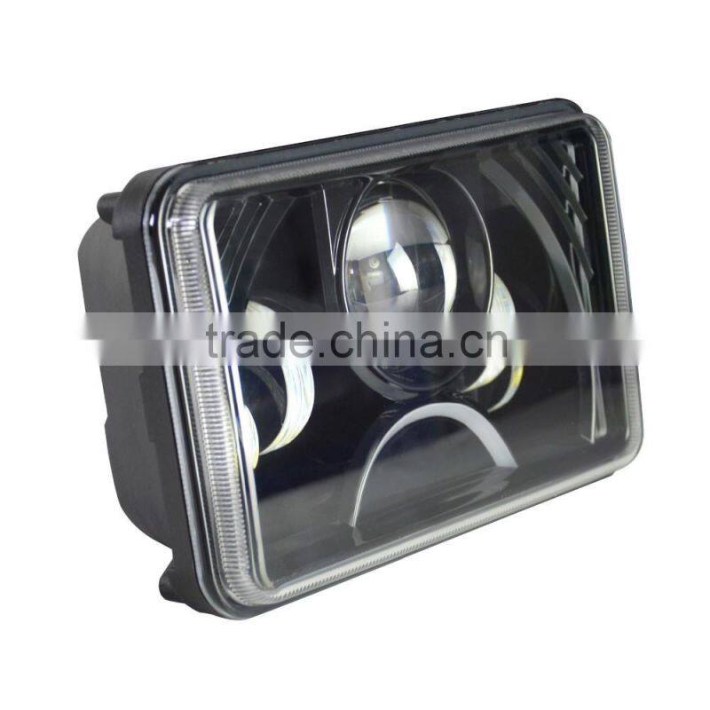 New arrival with high quality IP67 45W 4"X6" led auto headlight