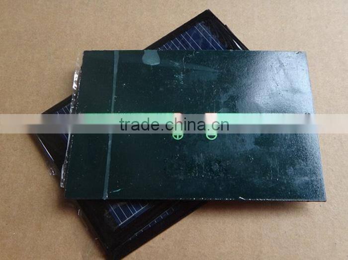 Polycrystalline Solar Power Panel Module DIY 80x55 6V 100MA 0.6W For Mobile Power Bank Battery Cell Phone Toys Chargers Portable