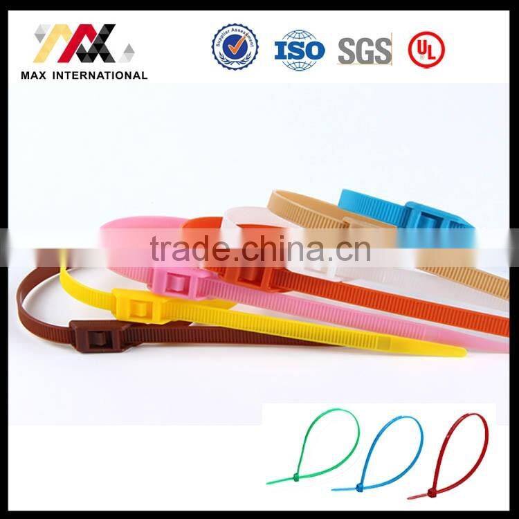 Color Nylon 66 Cable Tie with Label