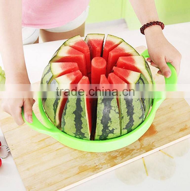 fruit tools 12 slices stainless steel melon Slicers watermelon cutter