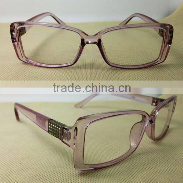2014 best selling reading glasses, woman pure pink reading glasses