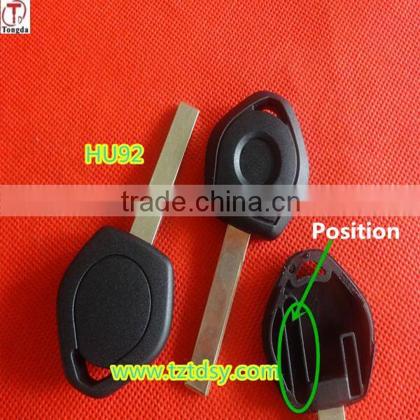 TD Transponder( remote)car key shells for B key shell