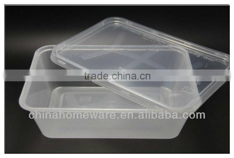 PP Plastic Takeaway Container Plastic Lunch Box