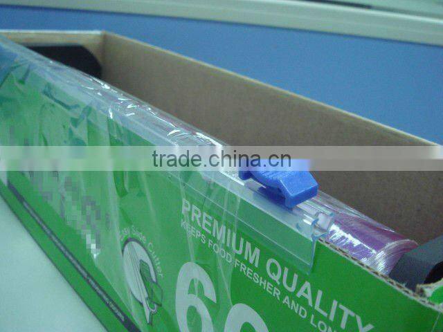 innovative all size food wrapping film cutter