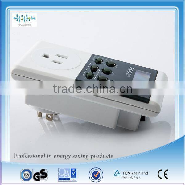 Eco-logic digital programmable timer with CD function for energy-conservation and environment-protection