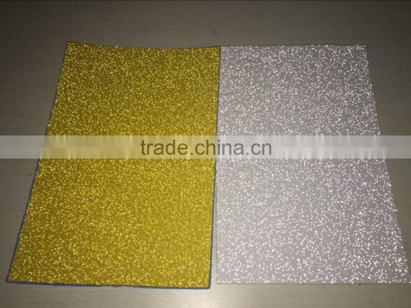 Road safety adhesive warning tape yellow reflective marking tape