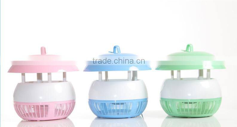 Topsale 2015 New Style CE & ROHS Electronic Indoor Fly Killer Lamp 6Led Light Mosquito Lamp