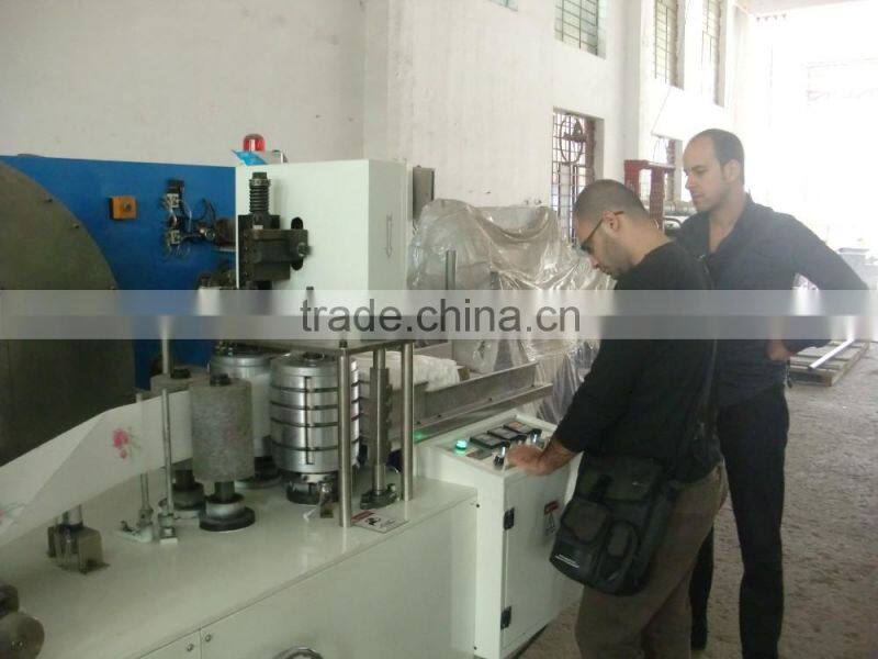 Auto perforating type embossed rewinding toilet paper tissue machine for sale