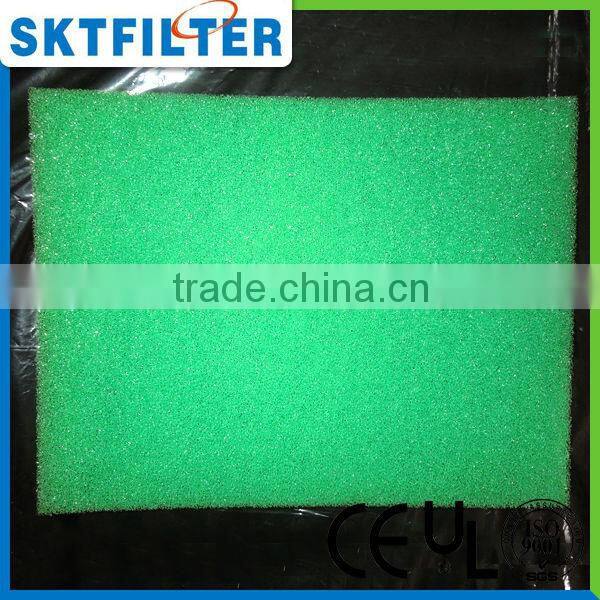 2014 30ppi Bright Green factory direct sell sponge filter mesh netting