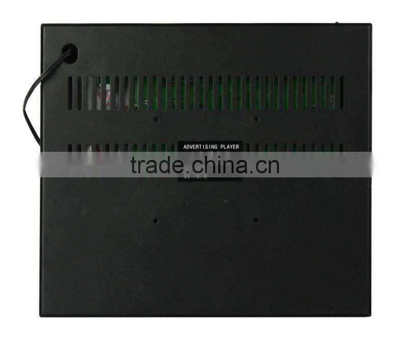 10 inch lcd advertising screen with built-in barcode reader
