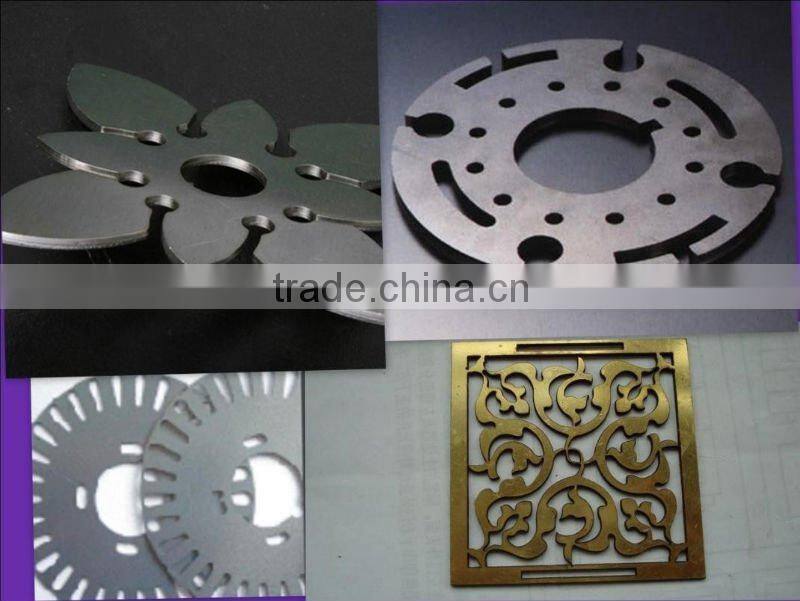 2015 High speed stainless steel carbon steel 300W 500W 1000W fiber laser cutting machine