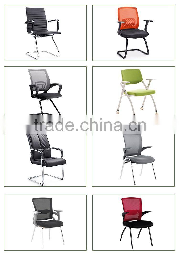 Luxury wood frame Pu leather office conference table