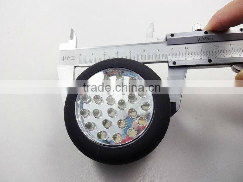 GS-4010 abs 24 led megnetic work light flashlight with hook