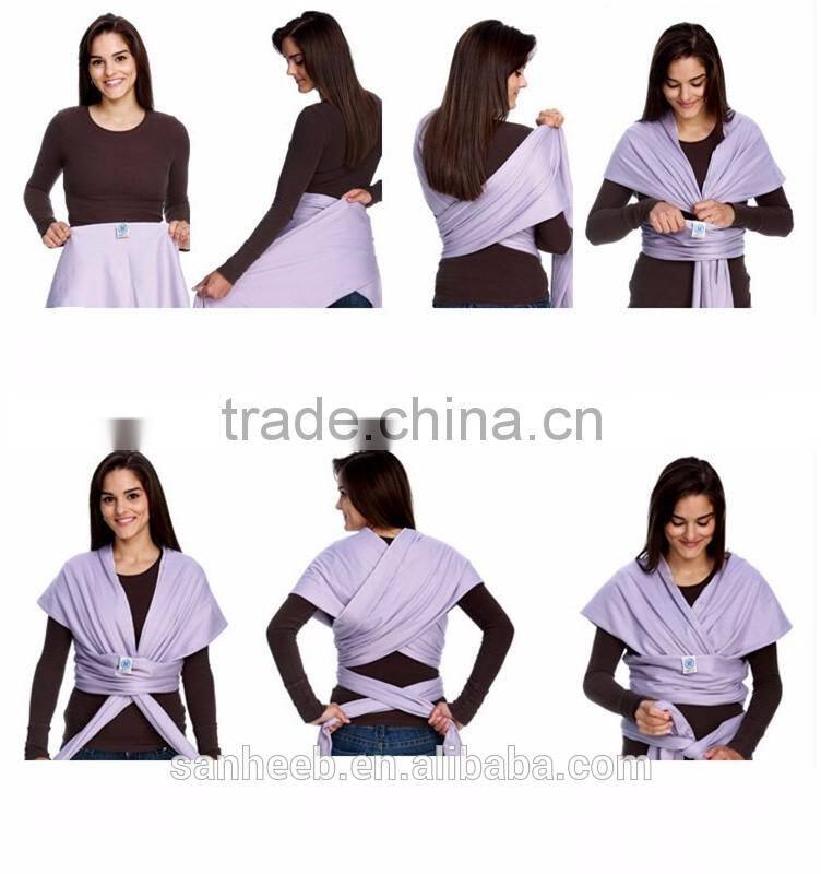 4-in-1 Baby Wrap Carrier | Soft Baby Carrier | Baby Sling Carrier