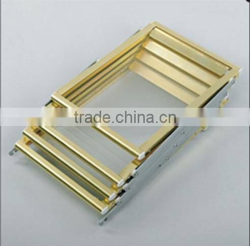 Silver Aluminum Magazine Displays