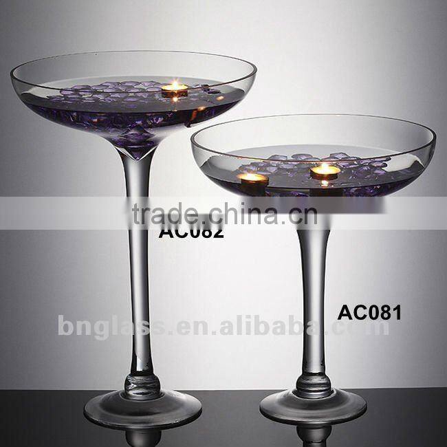 Clear Tall Cylinder Wedding Vases