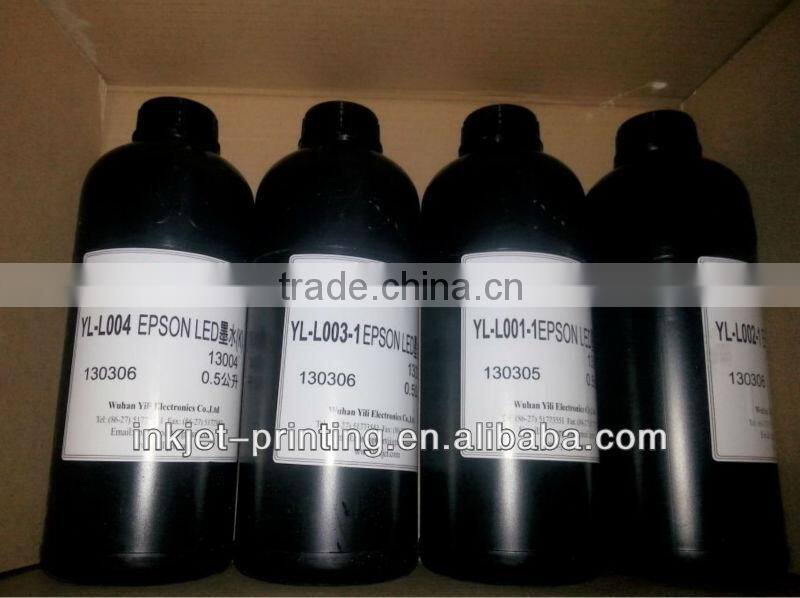 Abrasion resistant UV curable ink