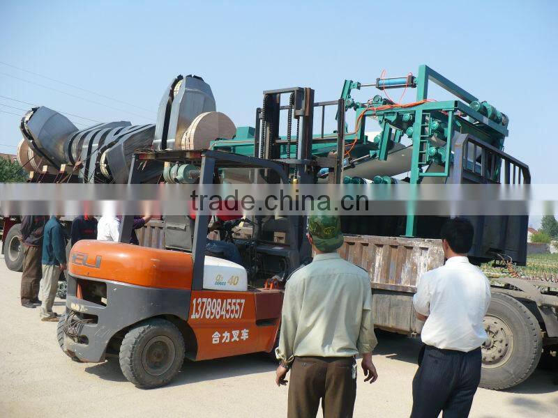 Solid-liquid separation belt type filter press