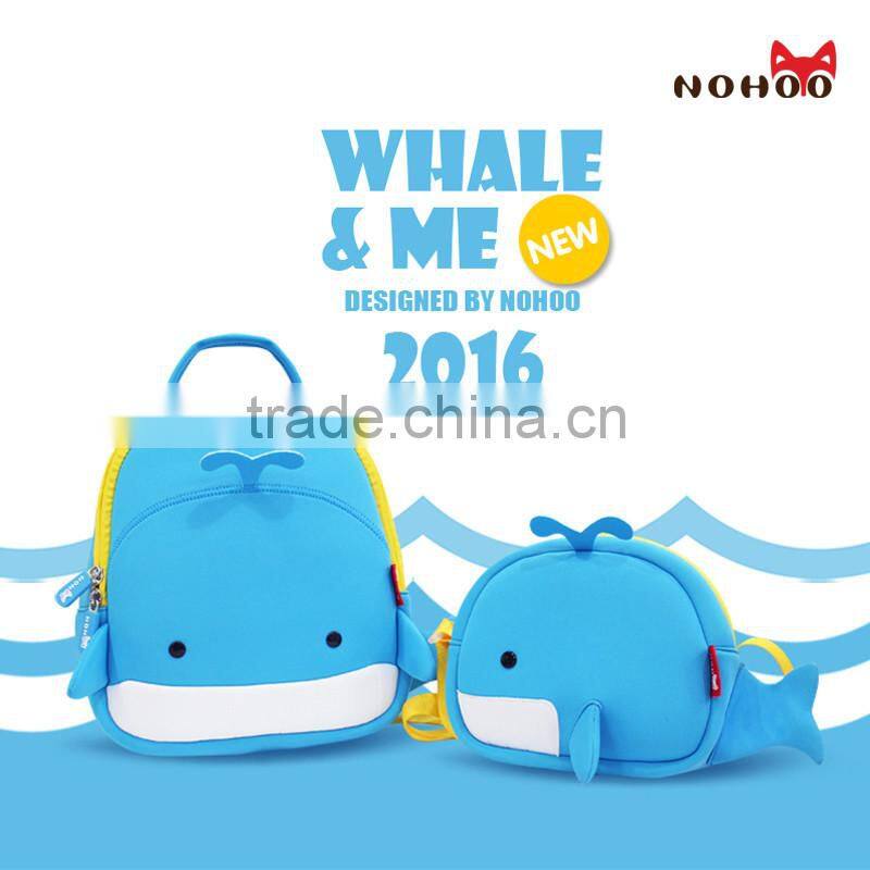Environmental neoprene school bag ,light weight kids cartoon backpack