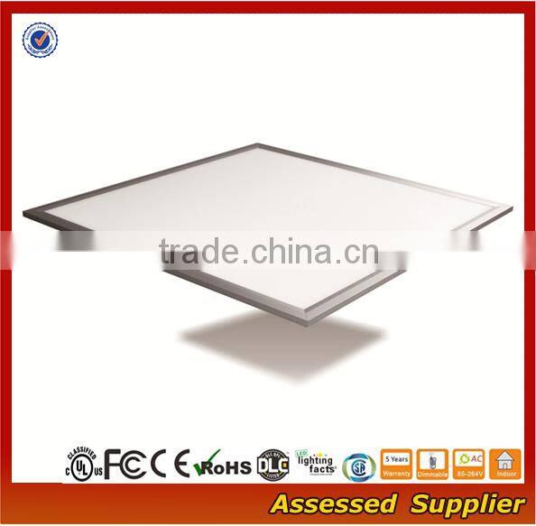 aluminum alloy led panel lights CE ROHS DLC 600x600 led panel Cool white 2x2 led ceiling panel light