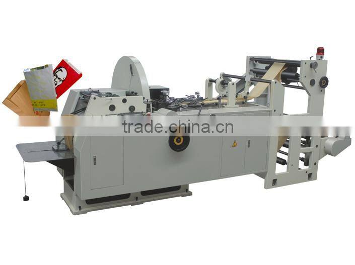 Roll Feeding Bread Paper Bag Making Machine