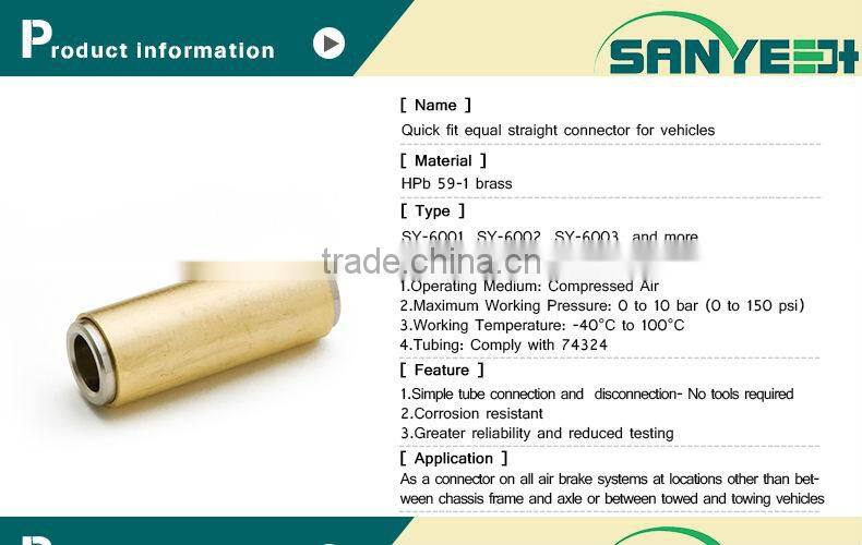 SANYE pneumatic ppr copper fitting