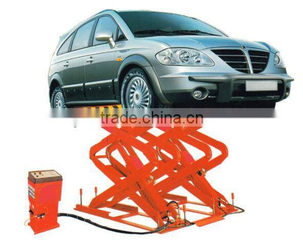 Electric Hydraulic Mobile Mid-Rise Scissor Car Lift