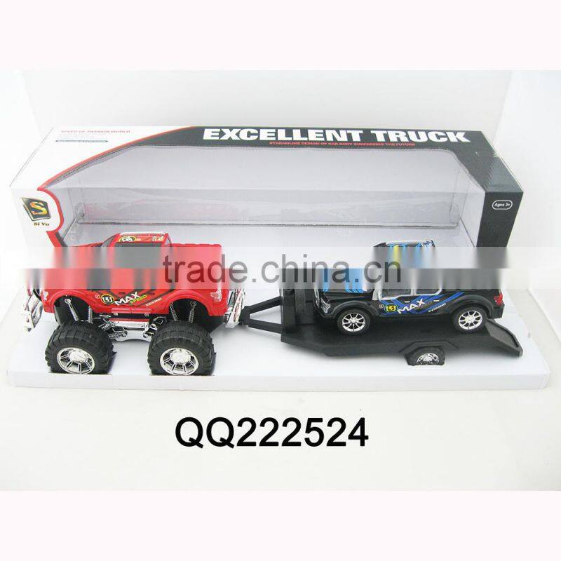 Kids plastic friction crosssing-country racing car with 1pcs friction car,friction car for kids