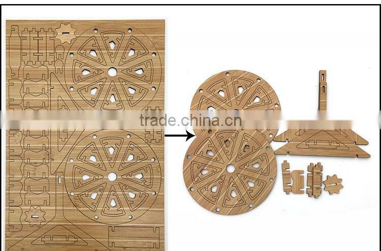 MDF Laser Cut Sky Wheel wood craft
