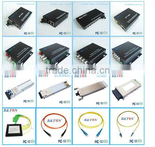32CH 1U Rack Digital Video Audio Data Fiber Optic Media Converter, Fiber Video Transceiver