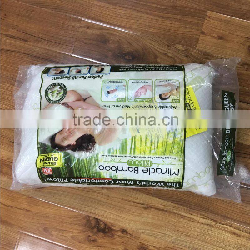 Miracle Pillow Deluxe Queen Fabric Magic Miracle Pillow