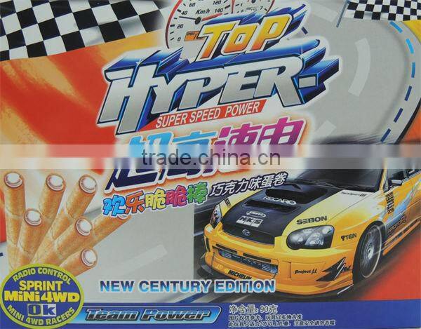 cookies paper box with window PVC