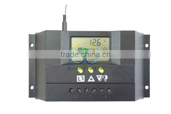 SC-02 LCD display 30A solar controller (12V/24V auto detect)