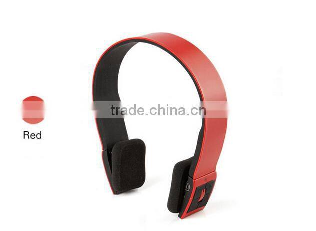 stylish mobile phone bluetooth wireless stereo headphone headset stereo earphone for x1