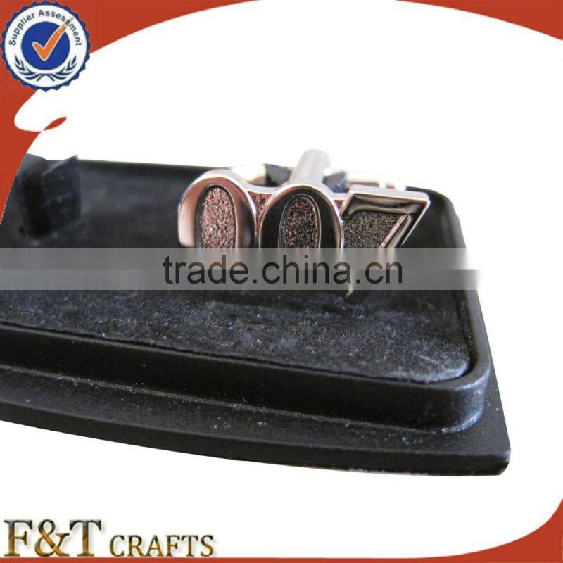 New style hot sales plating nickle pro-enamel cufflink/cufflink manufacturer/metal cufflink