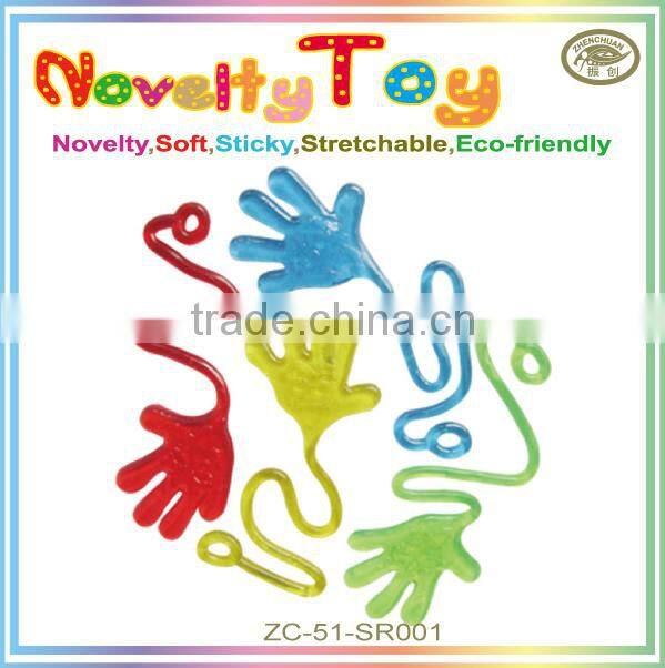 wholesales New TPR novelty Sticky frog toy /cheap toys for kids