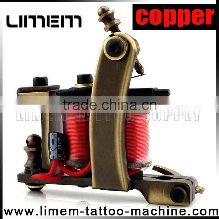 The Custom Style High Quality Copper Tattoo Machine Hot Sale