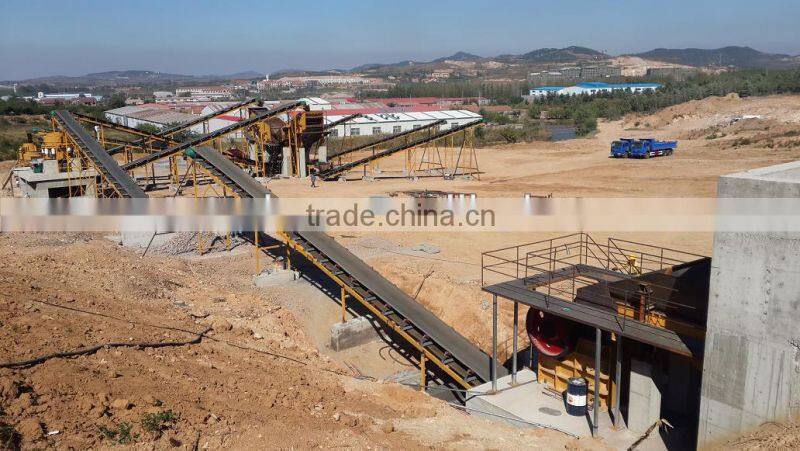 China high efficiency complete kyanite stone crusher plant for sale