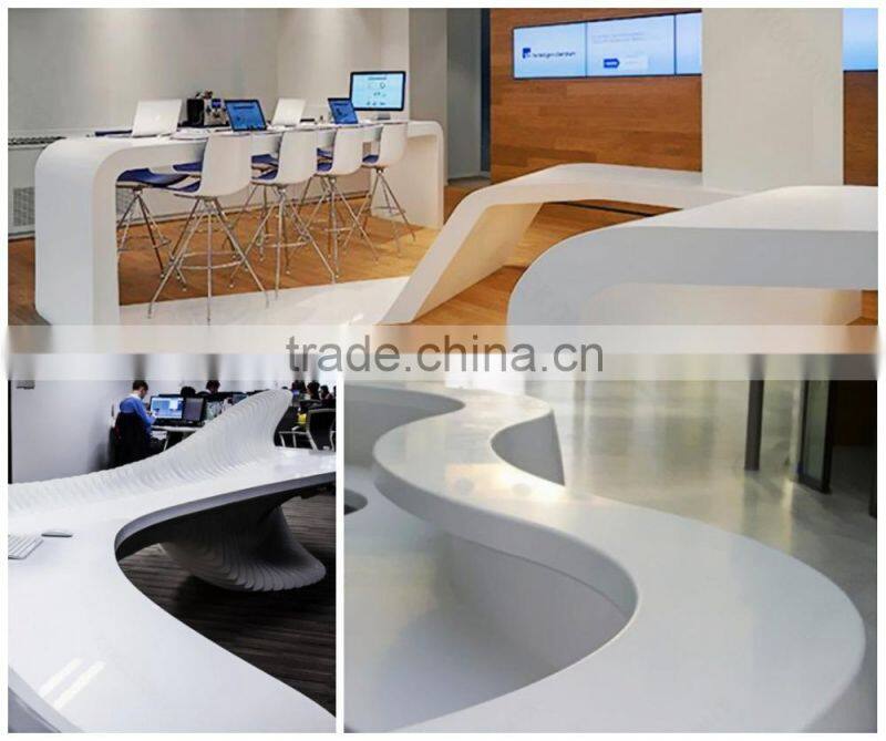 hair salon furniture reception counter standing reception desk