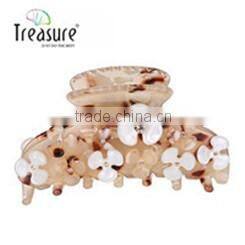 2015 Occident ladies beautiful alloy Japanese flower hair clips