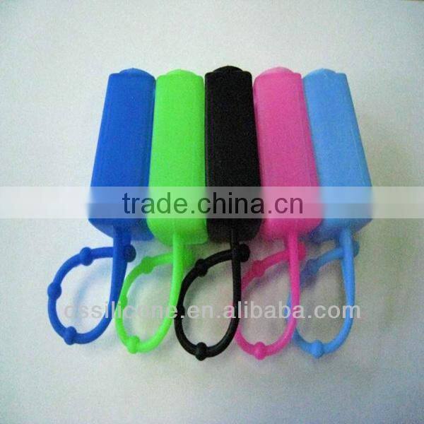 hot selling promotional items hand sanitizer gel silicone holder ,silicone hand gel