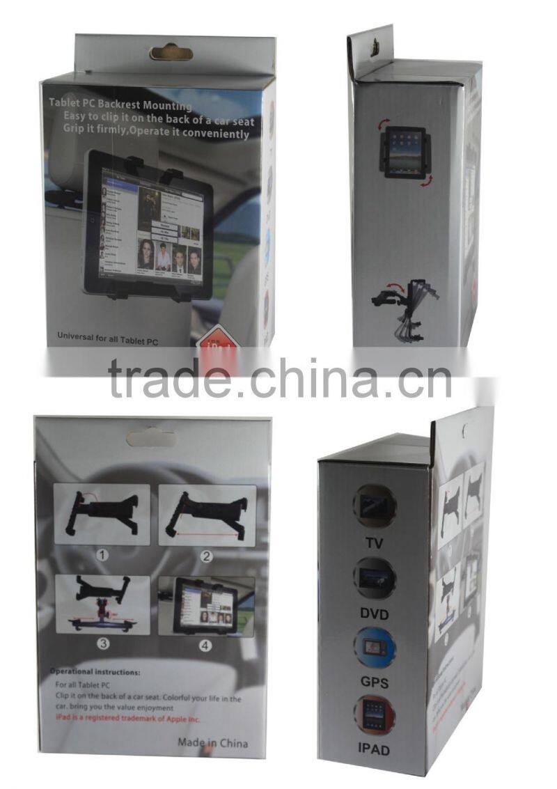 2015 360 degree rotation High ABS quality tablet car holder