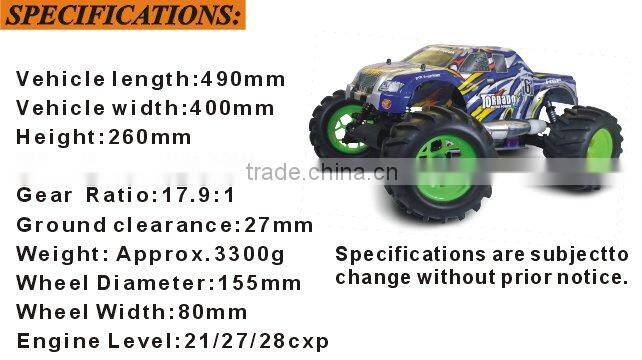 4WD 1 8 scale rc cars rc gas toy trucks